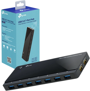 TP-Link UH720 USB 3.0 7-Port Hub with 2 Charging Ports -  for sale in Egypt from Games2Egypt