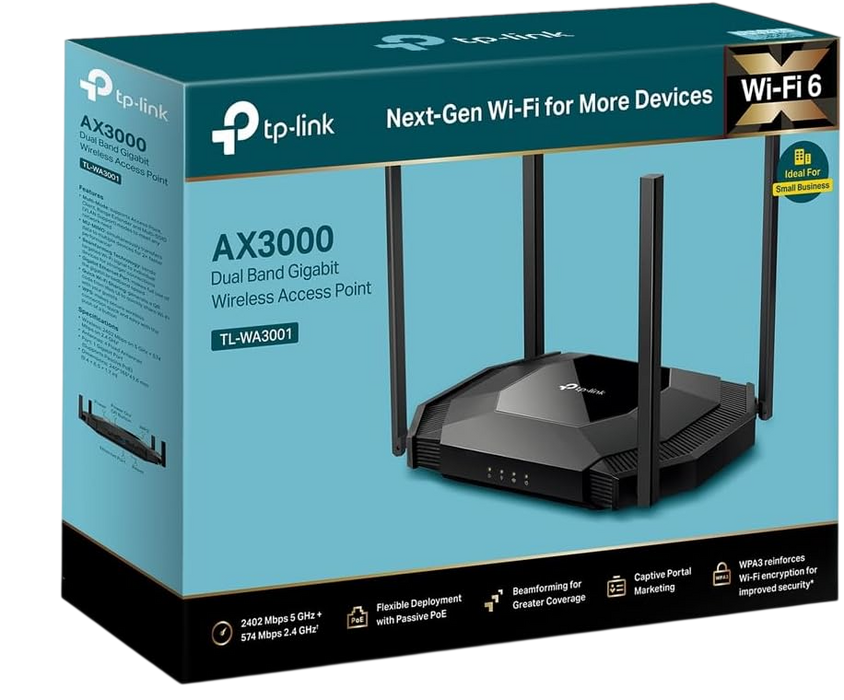 TP-Link TL-WA3001 AX3000 Gigabit Wi-Fi 6 Access Point  for sale in Egypt from Games2Egypt