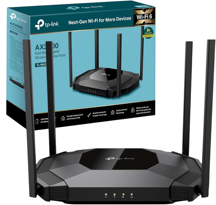 TP-Link TL-WA3001 AX3000 Gigabit Wi-Fi 6 Access Point  for sale in Egypt from Games2Egypt