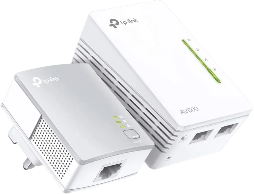TP-Link TL-WPA4220KIT 300Mbps Wi-Fi AV500 Powerline Extender  for sale in Egypt from Games2Egypt