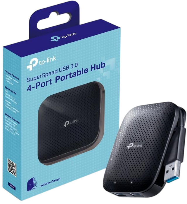 TP-Link UH400 USB 3.0 4-Port Portable Data Hub  for sale in Egypt from Games2Egypt