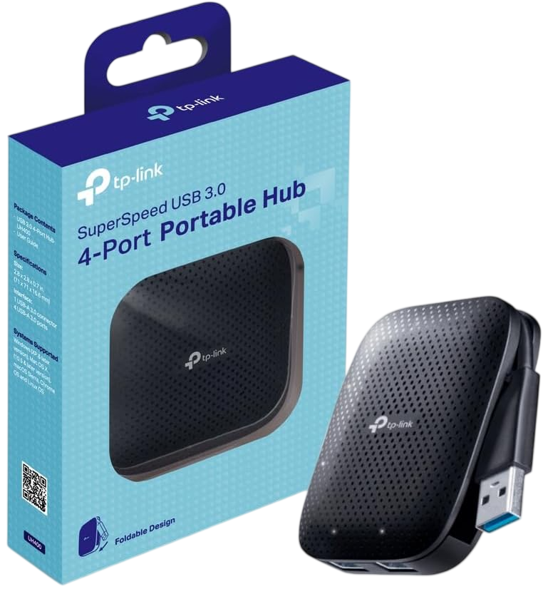 TP-Link UH400 USB 3.0 4-Port Portable Data Hub