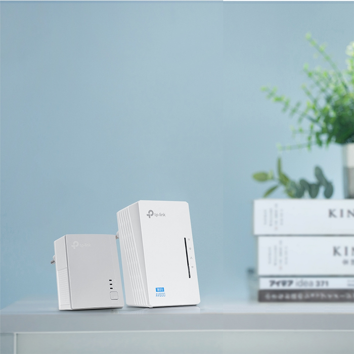 TP-Link TL-WPA4220KIT 300Mbps Wi-Fi AV500 Powerline Extender  for sale in Egypt from Games2Egypt