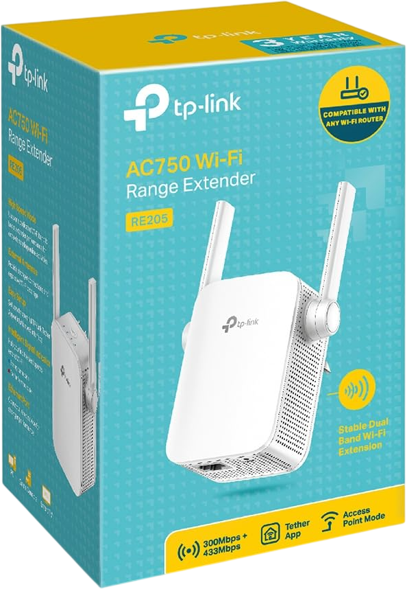 TP-Link RE205 AC750 Wi-Fi Range Extender – image 4