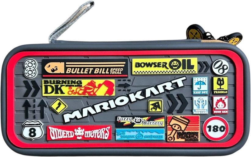 Mario Kart Deluxe Case for Nintendo Switch OLED - Grey  for sale in Egypt from Games2Egypt