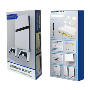 Pgtech GP-539 Wall Mount Stand Bracket For PS5 Slim / Pro  for sale in Egypt from Games2Egypt