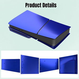 Replacement Plate Cover for PS5 Slim Console (Disc Edition) - Blue  for sale in Egypt from Games2Egypt