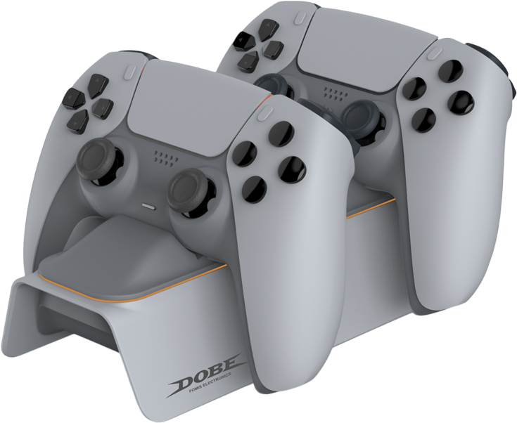 DOBE Dual Charging Dock for PS5 Controllers - Grey - Open Sealed  for sale in Egypt from Games2Egypt