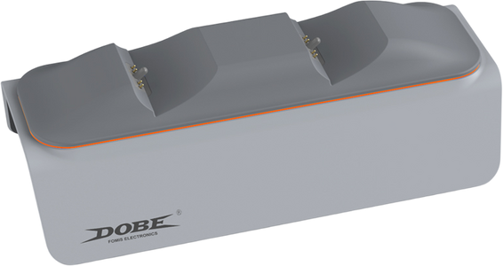 DOBE Dual Charging Dock for PS5 Controllers - Grey - Open Sealed  for sale in Egypt from Games2Egypt