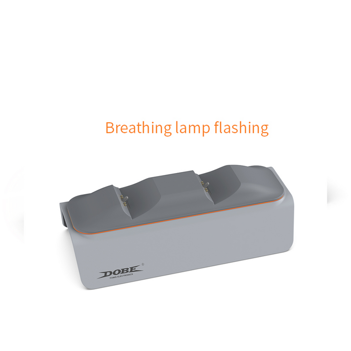 DOBE Dual Charging Dock for PS5 Controllers - Grey - Open Sealed  for sale in Egypt from Games2Egypt