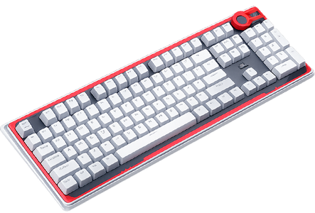 Redragon A101 Double Shot Injection Molded Mechanical Keyboard Keycaps - White  for sale in Egypt from Games2Egypt