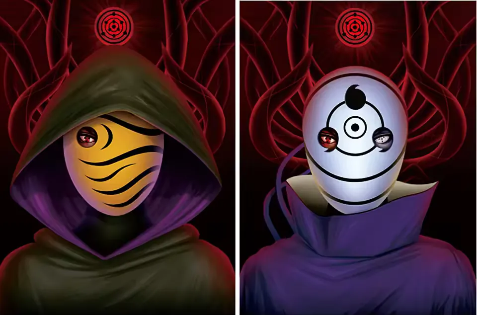 Naruto – Tobi Mask – 3D Poster  for sale in Egypt from Games2Egypt
