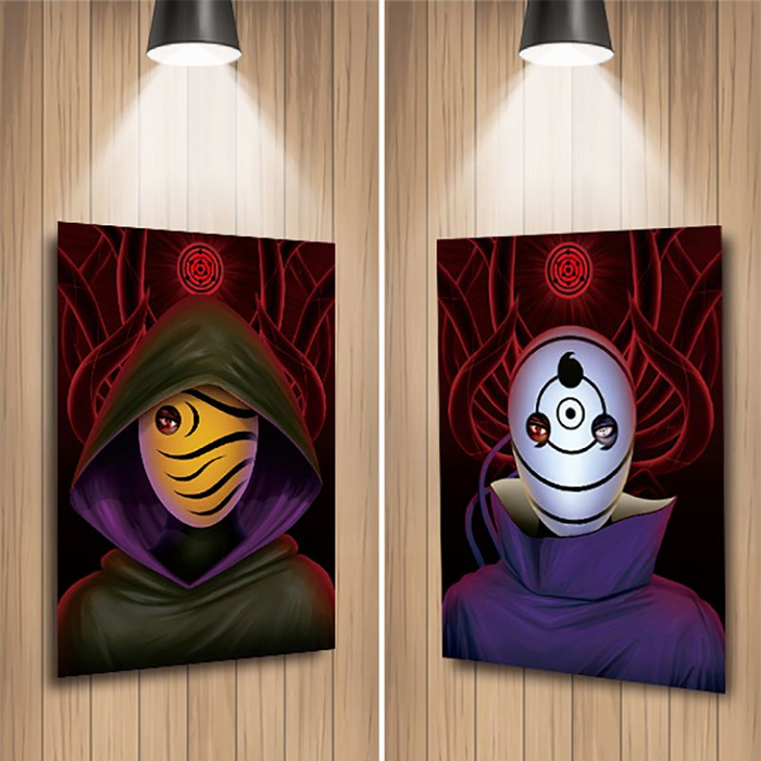 Naruto – Tobi Mask – 3D Poster  for sale in Egypt from Games2Egypt