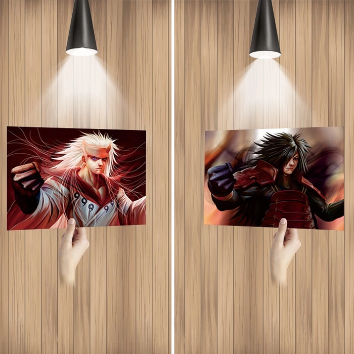 Naruto – Hagoromo & Madara – 3D Poster  for sale in Egypt from Games2Egypt
