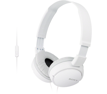 Sony ZX110AP Wired Headphone - White