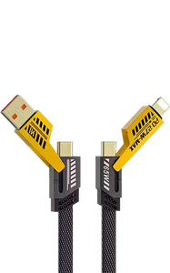 inkax Cable Zinc Alloy 4 in 1 - 65w -  for sale in Egypt from Games2Egypt