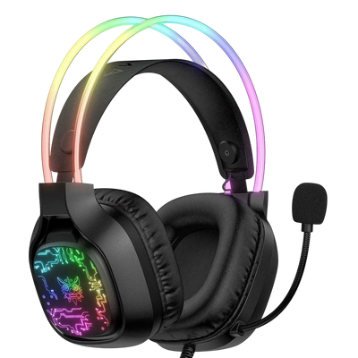 ONIKUMA X22 RGB Wired Gaming Headset - Black