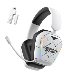 ONIKUMA GT883 RGB 4-Mode Wireless Gaming Headset - White -  for sale in Egypt from Games2Egypt