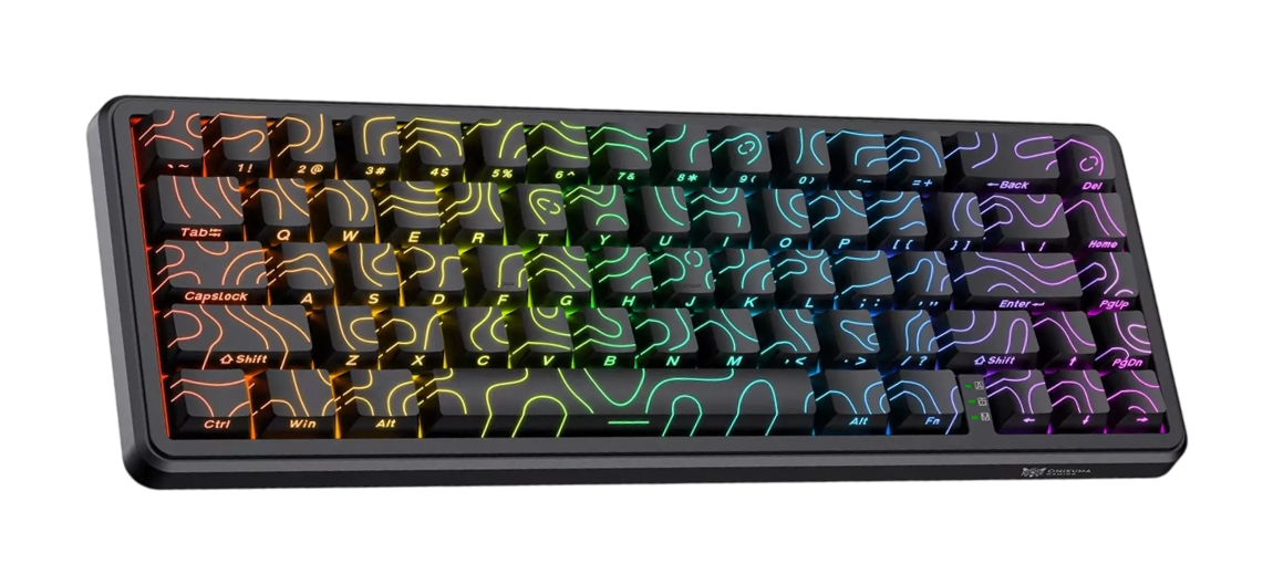 ONIKUMA G67 RGB Wired Magnetic Gaming Keyboard - Black  for sale in Egypt from Games2Egypt