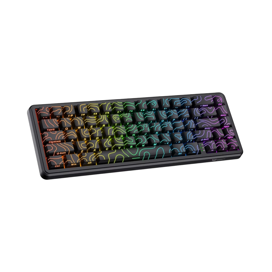 ONIKUMA G67 RGB Wired Hall-Effect Magnetic Gaming Keyboard - Black – image 2
