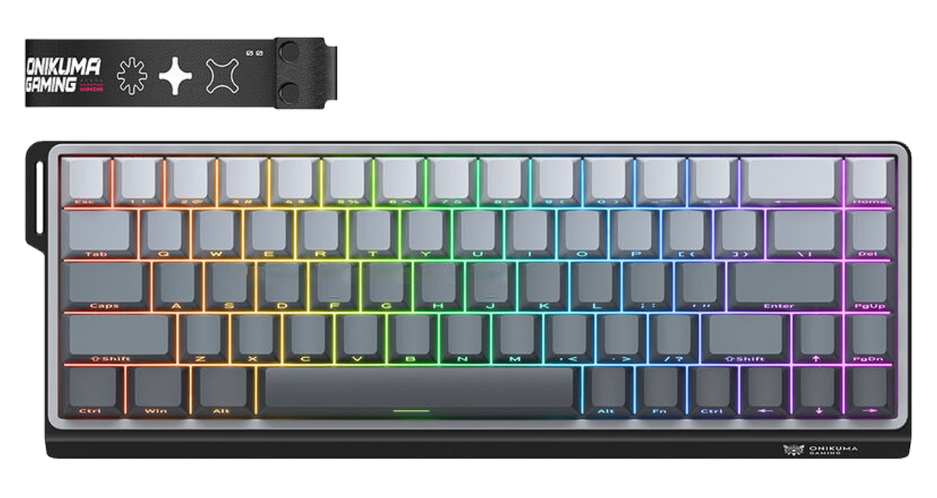 ONIKUMA G69 RGB Wired Magnetic Gaming Keyboard - Black  for sale in Egypt from Games2Egypt