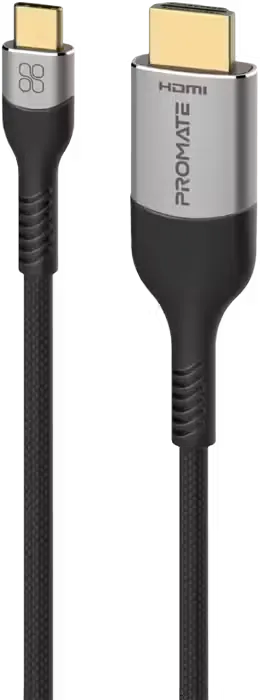كابل بروميت ميدياكورد-8K تايب سي الي HDMI فائق الدقه - 1.8متر - بدون ملصق  للبيع في مصر من خلال Games2Egypt