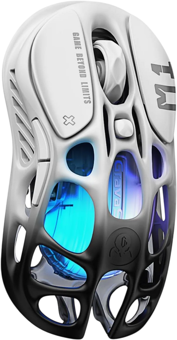 GravaStar  Mercury M1 Pro Wireless Gaming Mouse - Gradient Black  for sale in Egypt from Games2Egypt