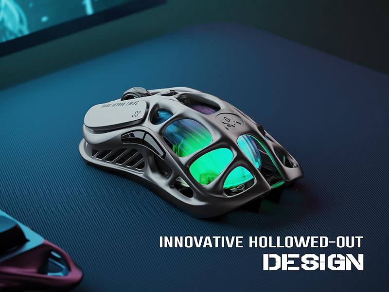 GravaStar  Mercury M1 Pro Wireless Gaming Mouse - Gradient Black  for sale in Egypt from Games2Egypt