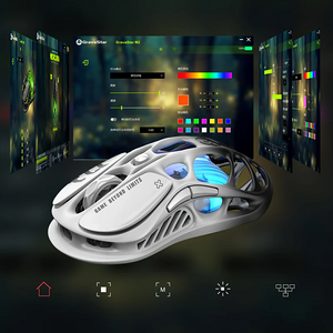 GravaStar  Mercury M1 Pro Wireless Gaming Mouse - Gradient Black  for sale in Egypt from Games2Egypt