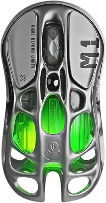 GravaStar  Mercury M1 Pro Wireless Gaming Mouse - Gunmetal Gray  for sale in Egypt from Games2Egypt