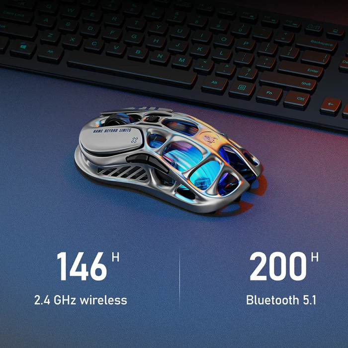 GravaStar  Mercury M1 Pro Wireless Gaming Mouse - Gunmetal Gray  for sale in Egypt from Games2Egypt