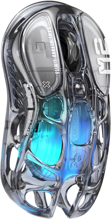 GravaStar  Mercury M2 Wireless Gaming Mouse - Transparent Black  for sale in Egypt from Games2Egypt