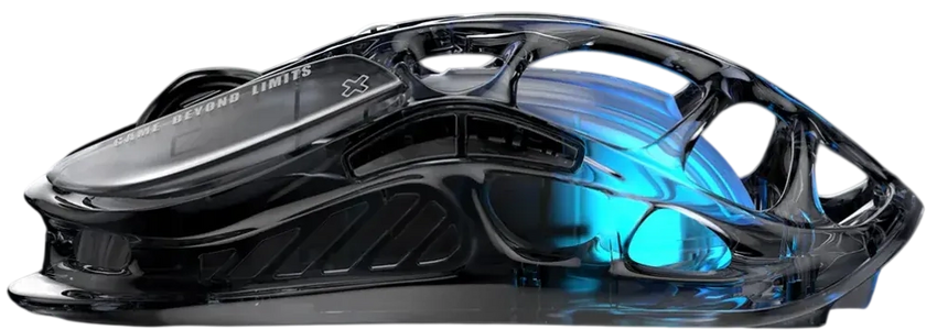 GravaStar  Mercury M2 Wireless Gaming Mouse - Transparent Black  for sale in Egypt from Games2Egypt