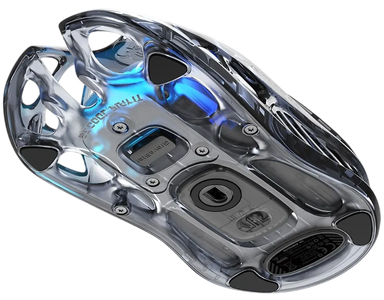 GravaStar  Mercury M2 Wireless Gaming Mouse - Transparent Black  for sale in Egypt from Games2Egypt