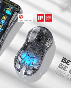 GravaStar  Mercury M2 Wireless Gaming Mouse - Transparent Black  for sale in Egypt from Games2Egypt