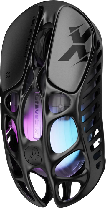 GravaStar  Mercury X Wireless Gaming Mouse - Galaxy Black  for sale in Egypt from Games2Egypt
