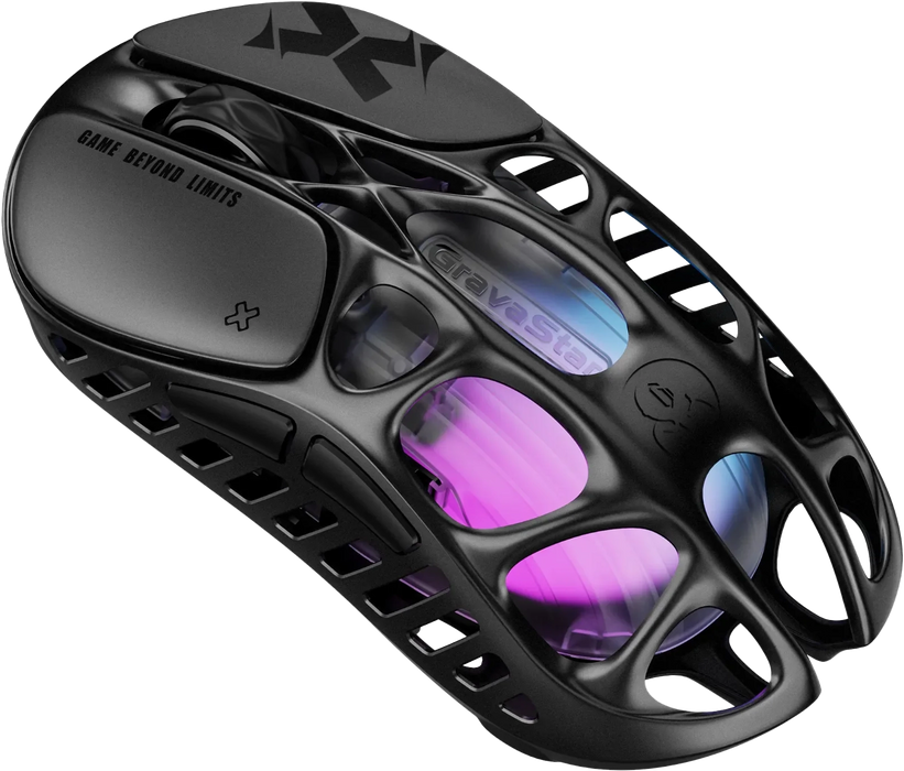GravaStar  Mercury X Wireless Gaming Mouse - Galaxy Black  for sale in Egypt from Games2Egypt