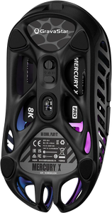 GravaStar  Mercury X Wireless Gaming Mouse - Galaxy Black  for sale in Egypt from Games2Egypt