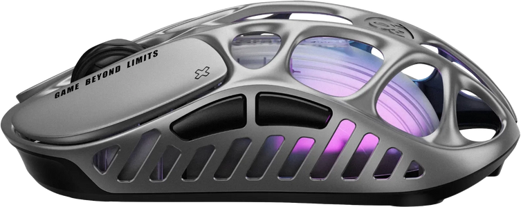 GravaStar  Mercury X Wireless Gaming Mouse - Interstellar Silver  for sale in Egypt from Games2Egypt