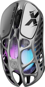 GravaStar  Mercury X Wireless Gaming Mouse - Interstellar Silver