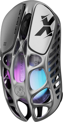 GravaStar Mercury X Wireless Gaming Mouse - Interstellar Silver