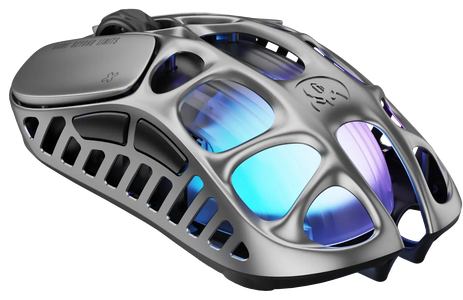 GravaStar  Mercury X Wireless Gaming Mouse - Interstellar Silver  for sale in Egypt from Games2Egypt