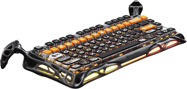 GravaStar Mercury K1 Pro 75% Wireless Mechanical Gaming Keyboard - CyberFlare  for sale in Egypt from Games2Egypt