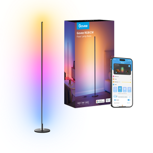 Govee H8076B RGBICW Smart Corner Floor Lamp  -  for sale in Egypt from Games2Egypt
