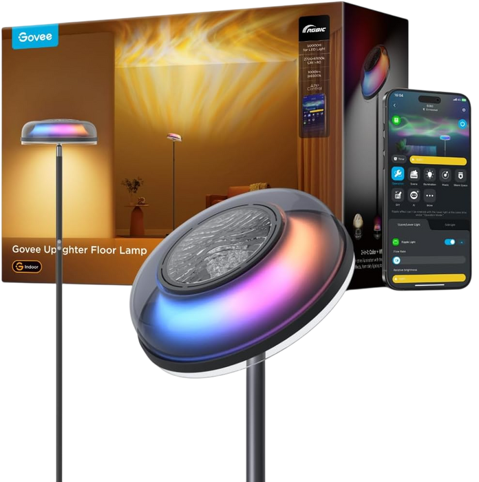 Govee H60B0 Uplighter Floor Lamp – Smart 3-In-1 Lighting  for sale in Egypt from Games2Egypt