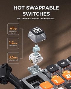 GravaStar Mercury K1 Pro 75% Wireless Mechanical Gaming Keyboard - CyberFlare  for sale in Egypt from Games2Egypt