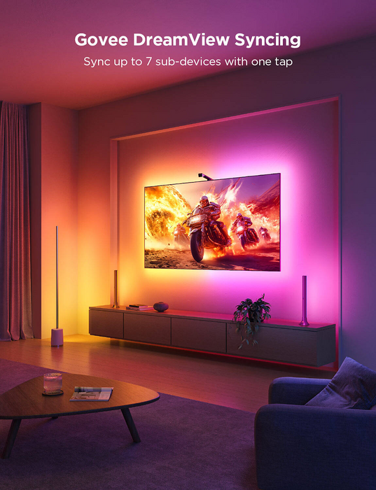 Govee Envisual TV Backlight 3 Lite H60992D2 - 75~85 inch  for sale in Egypt from Games2Egypt