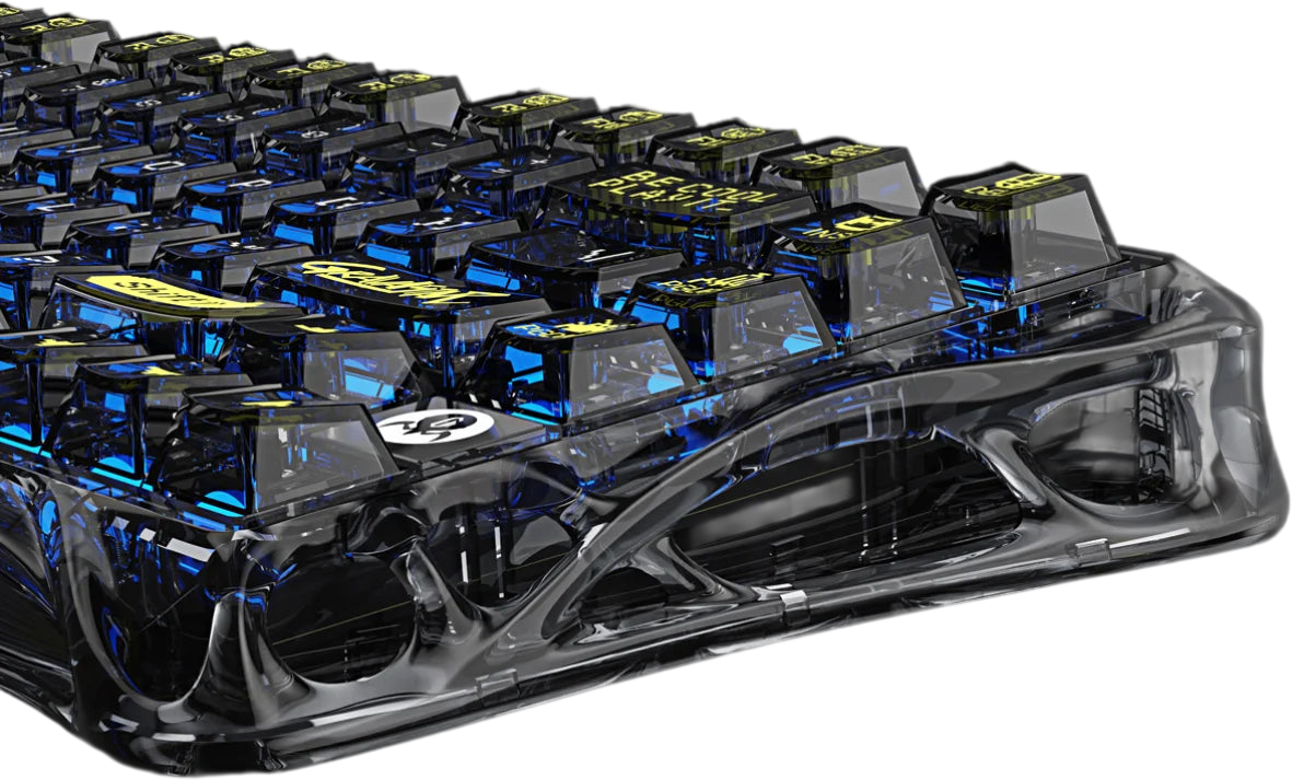 GravaStar Mercury K1 Lite 75% Wireless Mechanical Gaming Keyboard - Transparent Black – image 3