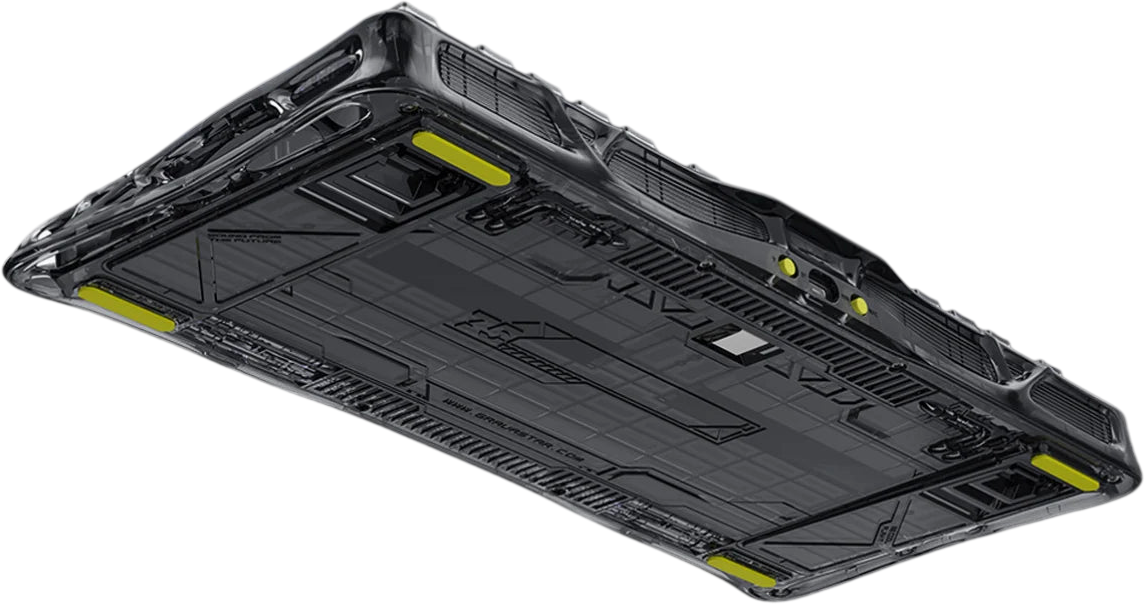 GravaStar Mercury K1 Lite 75% Wireless Mechanical Gaming Keyboard - Transparent Black  for sale in Egypt from Games2Egypt