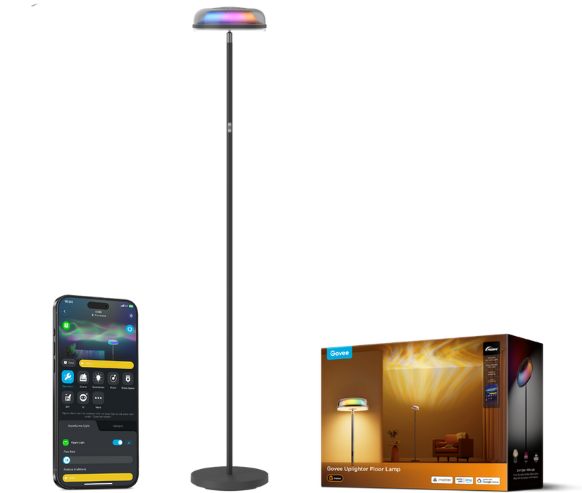Govee H60B0 Uplighter Floor Lamp – Smart 3-In-1 Lighting  for sale in Egypt from Games2Egypt